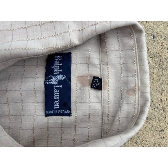 Ralph Lauren vintage Button up Long Sleeve Dress shirt / Flannel - Picture 5 of 5